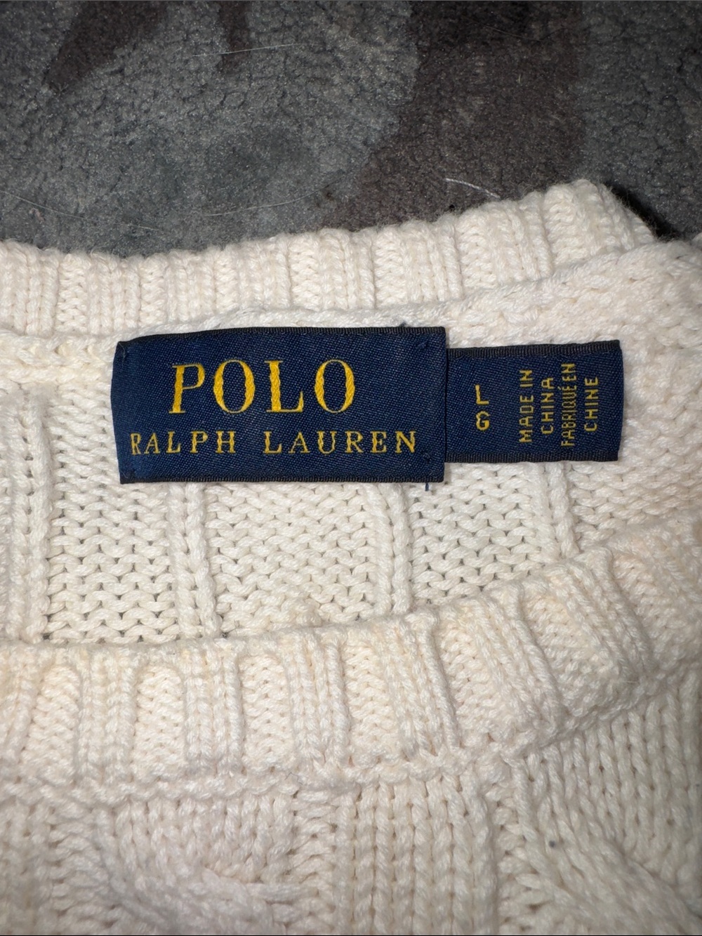 Polo Ralph Lauren Women’s Cable-Knit Cotton Sweater - Picture 3 of 4